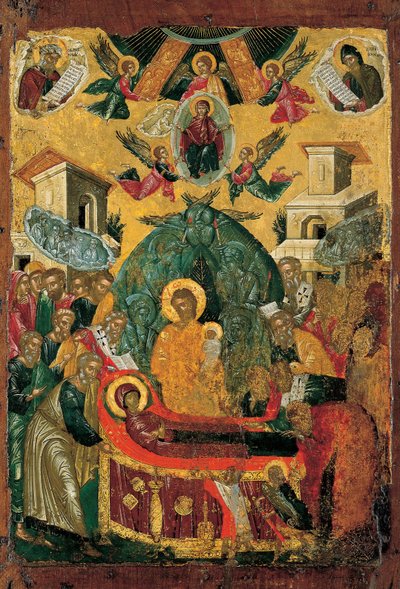 The Dormition of the Virgin by Unbekannt Unbekannt